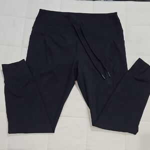 Spyder Activewear Black Jogger Leggings